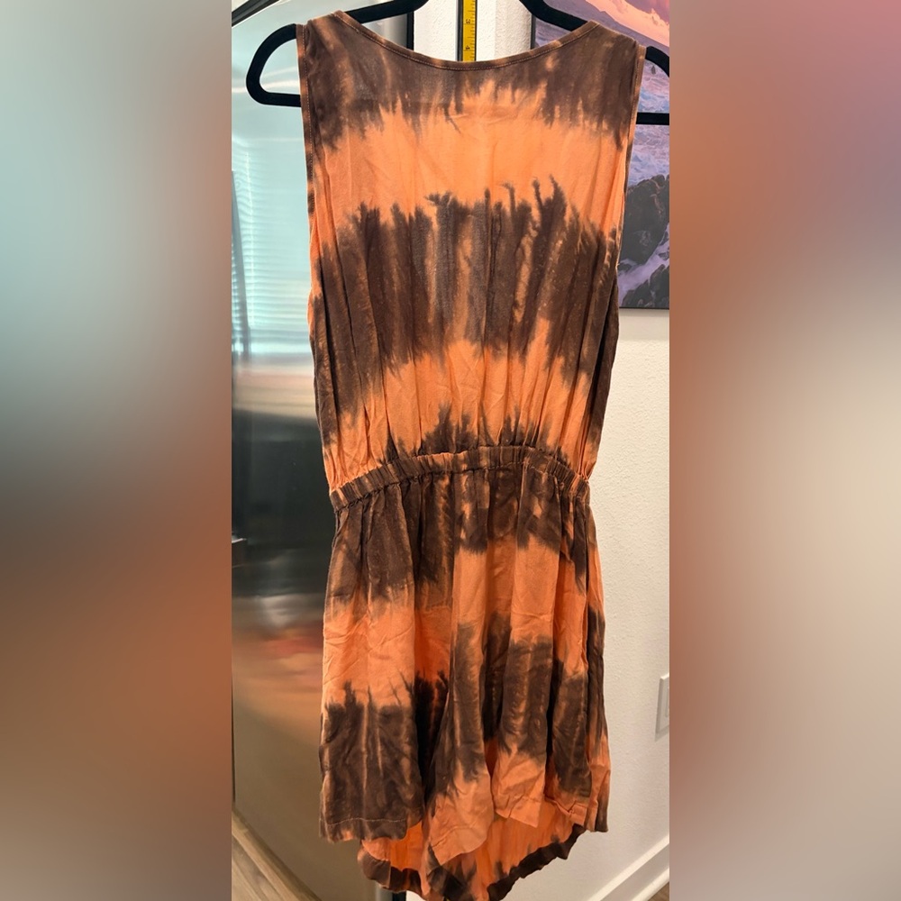 One Teaspoon Day Party Playsuit - Acid Trip / Boho Tie Dye Romper - Picture 4 of 4